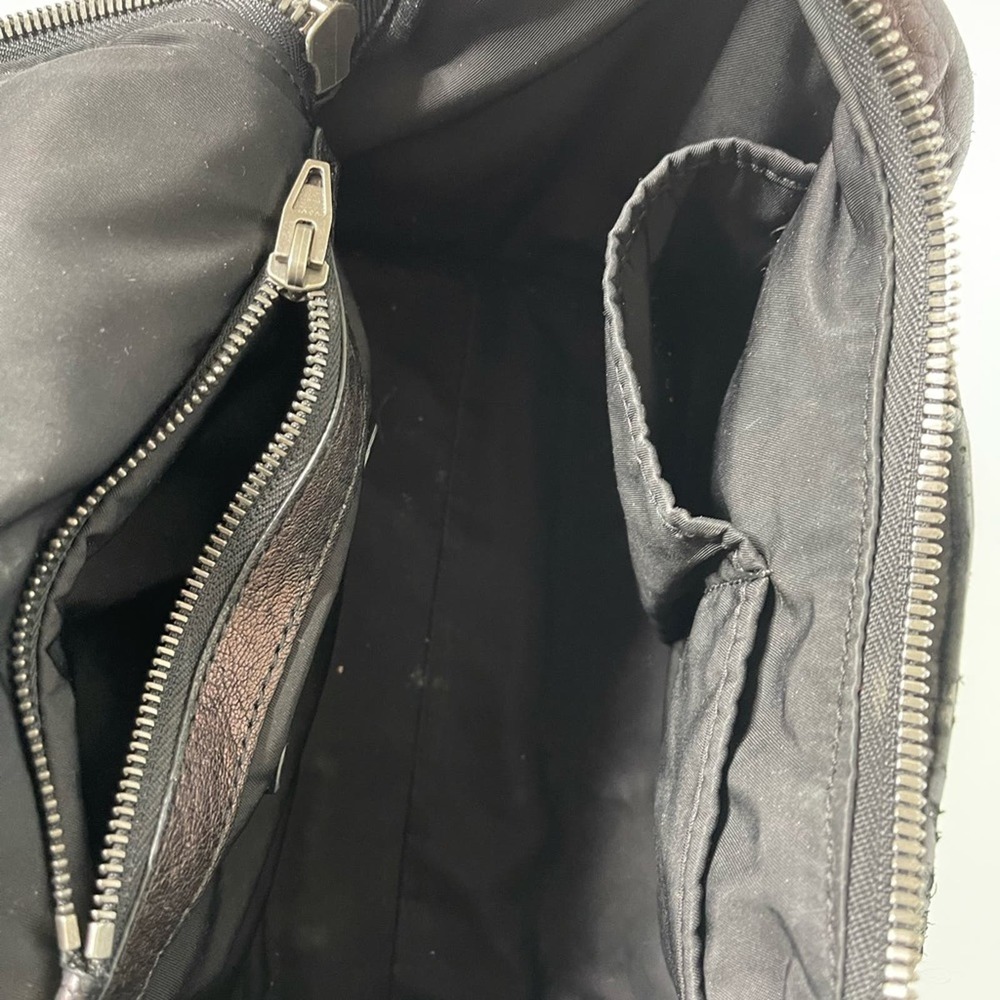ALEXANDER WANG Pebbled Lambskin Rockie Duffel in Black  and Nickel hardware - Picture 12 of 15